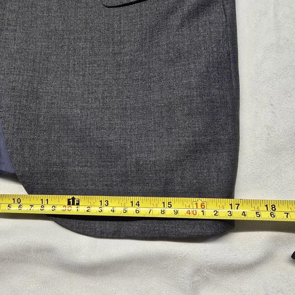 suitsupply vitale barberis canonico blazer Men Size 38r‎ Grey Super 110s